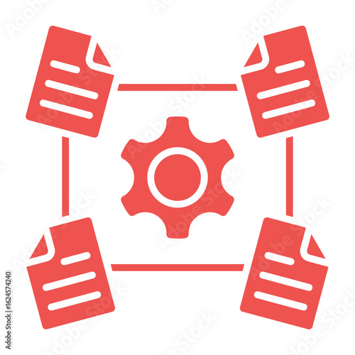 Unstructured information Icon