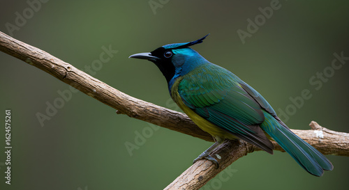 Male Magnificent Bird of Paradise Perched