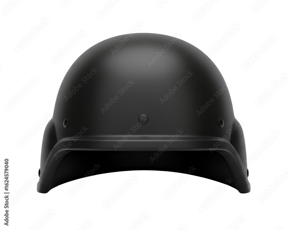 Fototapeta premium Tactical military helmet for protection and safety in dangerous situations