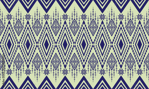 Geometric ethnic ornament print. Geometric fabric, Digital fabric. 