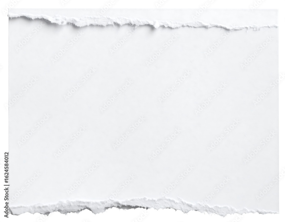 Fototapeta premium Blank torn paper