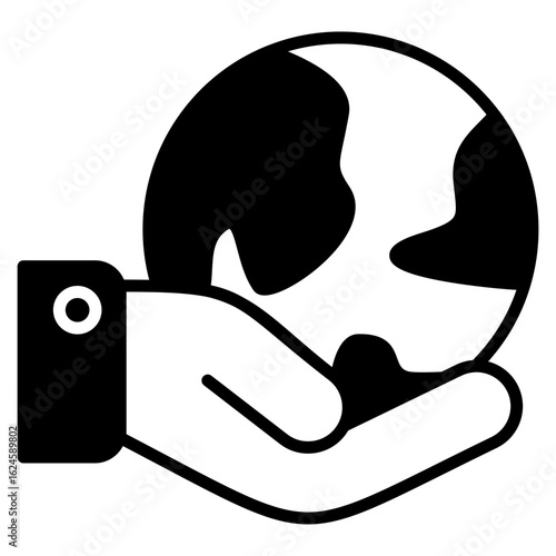Environment outline mixed icon