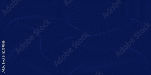 Premium background design with diagonal dark blue line pattern. Vector horizontal template for digital lux business banner, contemporary formal invitation, luxury voucher, prestigious gift certificate