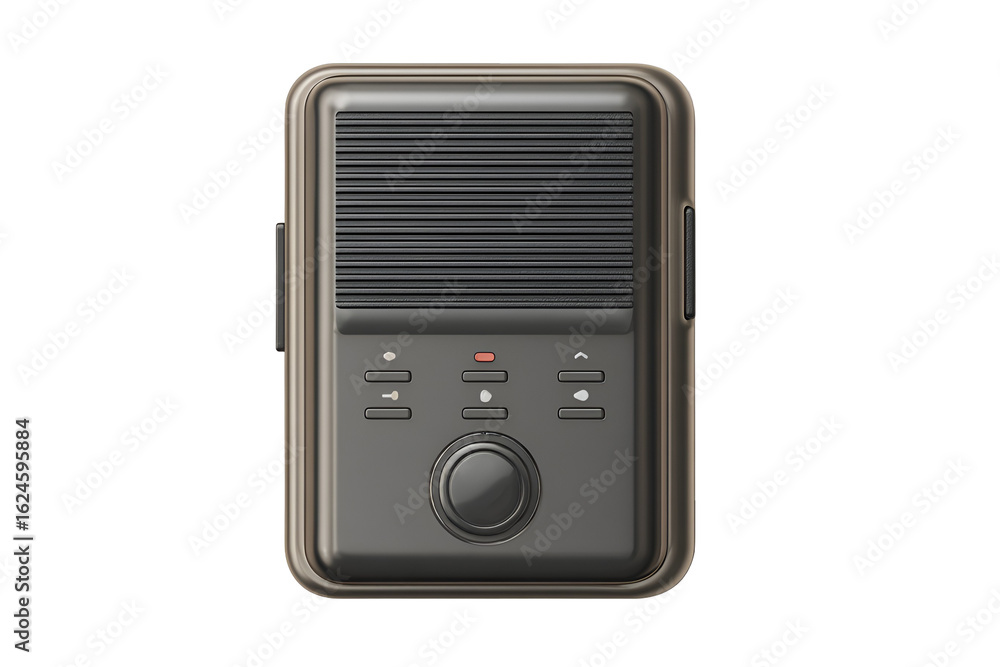 Fototapeta premium Modern portable voice recorder device with buttons