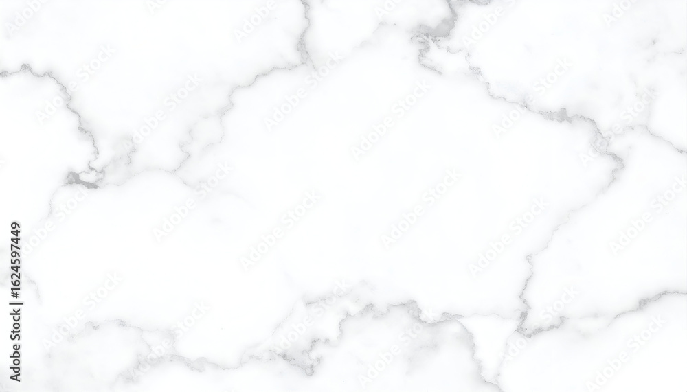 Fototapeta premium Luminous White Marble Texture with Soft, Flowing Grey Veins