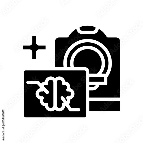 Ct scan unit icon