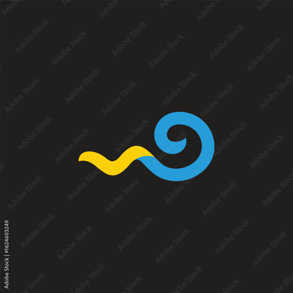 abstract sand beach waves simple logo vector abstract sand beach waves simple logo vector