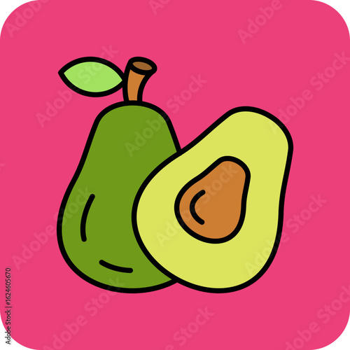 Avocado Icon