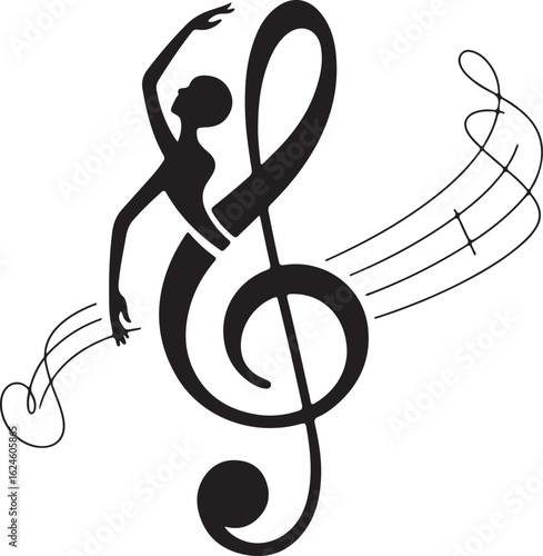 Music logo symbol vector Art, Icons, and Graphics for Designers