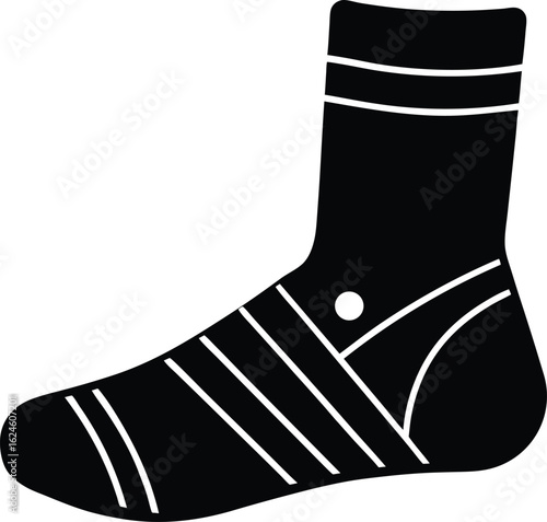 ankle brace on white background.eps