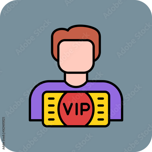 Vip person Icon