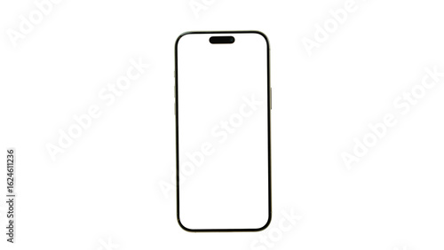 Smart phone mockup set blank isolated Transparent screen , PNG High quality Image device front view shadow Mobile phone app user experience UX or app UX	