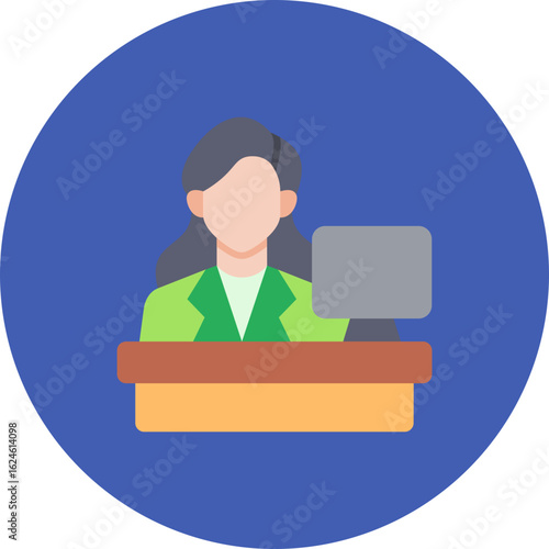 Receptionist Icon
