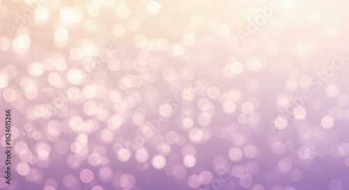 Soft lavender peach bokeh abstract bubble background