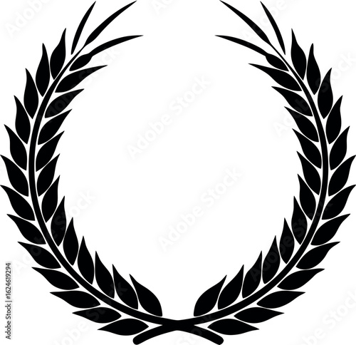 laurel wreath vector