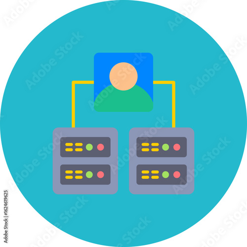 Client servers Icon