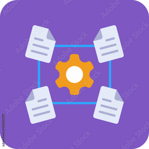 Unstructured information Icon