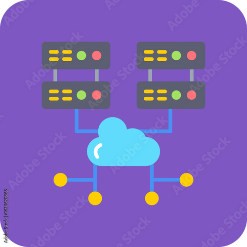 Cloud computing Icon