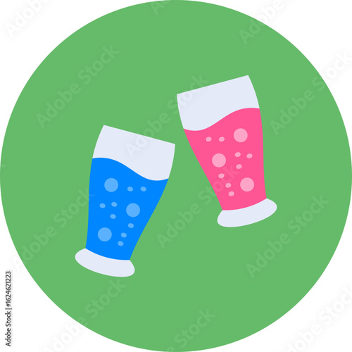 Juice glasses Icon