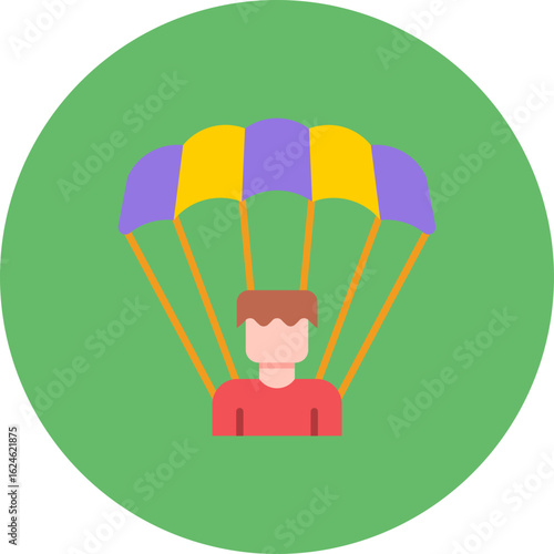 Parachuting Icon