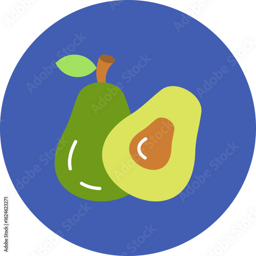 Avocado Icon