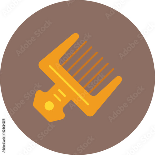 Afro comb Icon