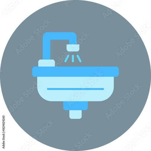 Hair wash sink Icon