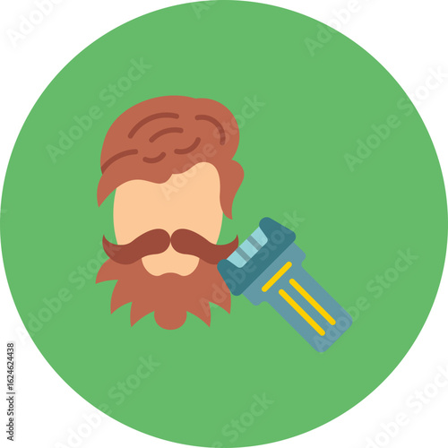 Beard trimming Icon
