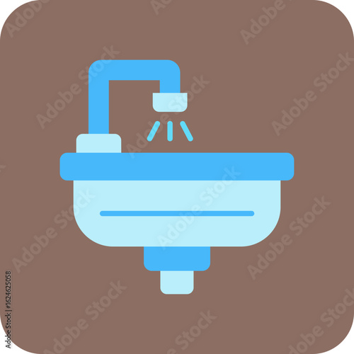 Hair wash sink Icon
