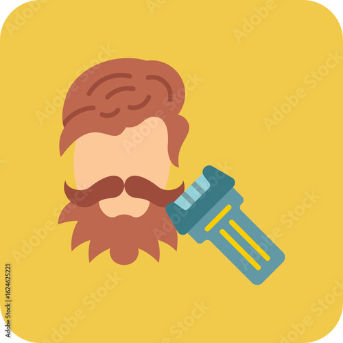 Beard trimming Icon