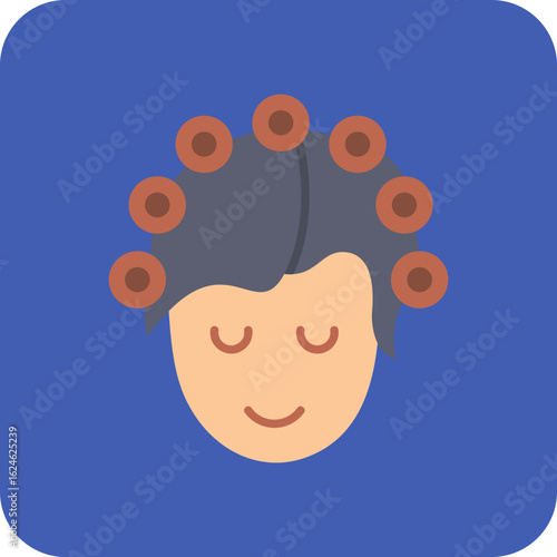 Hair curler Icon