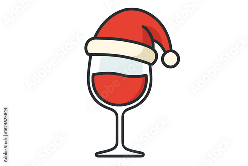 Ho ho ho pour the merlot’ is a humorous Christmas message that can be paired with a glass silhouette, suitable for use on greeting cards, t-shirts, flyers, posters, and mugs