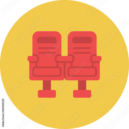 Cinema seats Icon