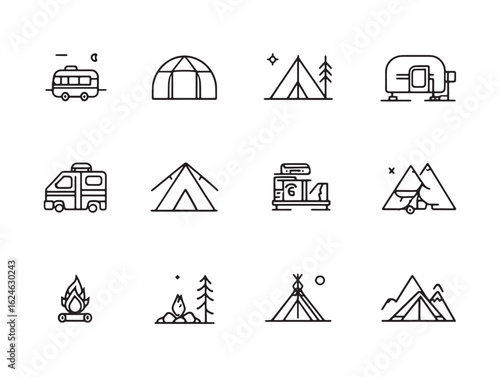 Creative Nomads Ultra Minimalist Vector Design