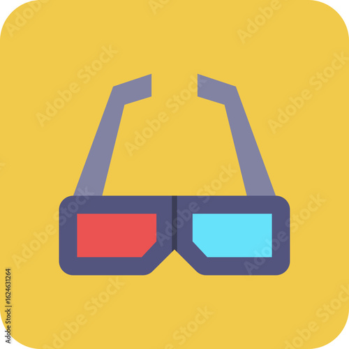 3d glasses Icon