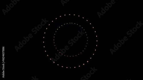 Movement to the rhythm of the music with a circular stick