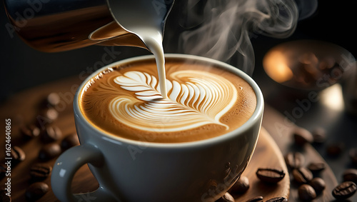 Freshly Brewed Morning Coffee-A Perfect Start