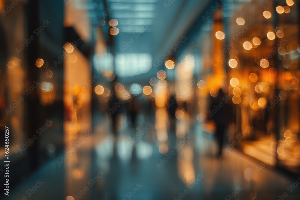 Blurred indoor shopping mall scene (2) Blurred indoor shopping mall scene (2)