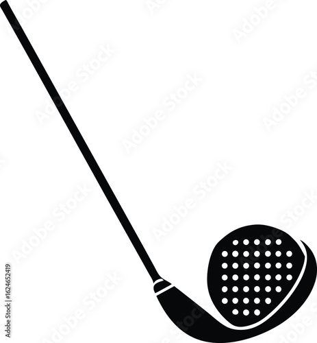 driving range tee on white background.eps