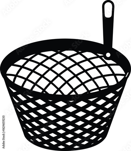 skimmer basket on white background.eps