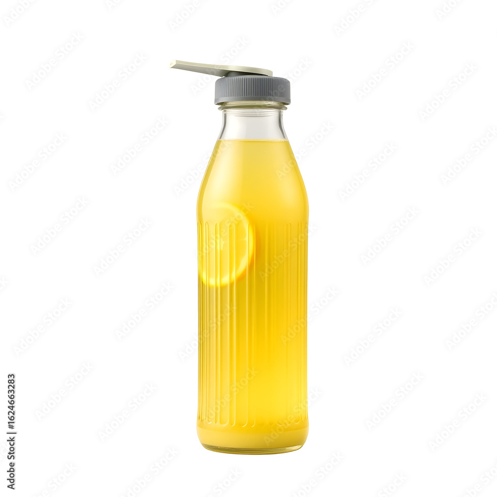 Refreshing Lemonade Drink in a Glass Bottle Refreshing Lemonade Drink in a Glass Bottle