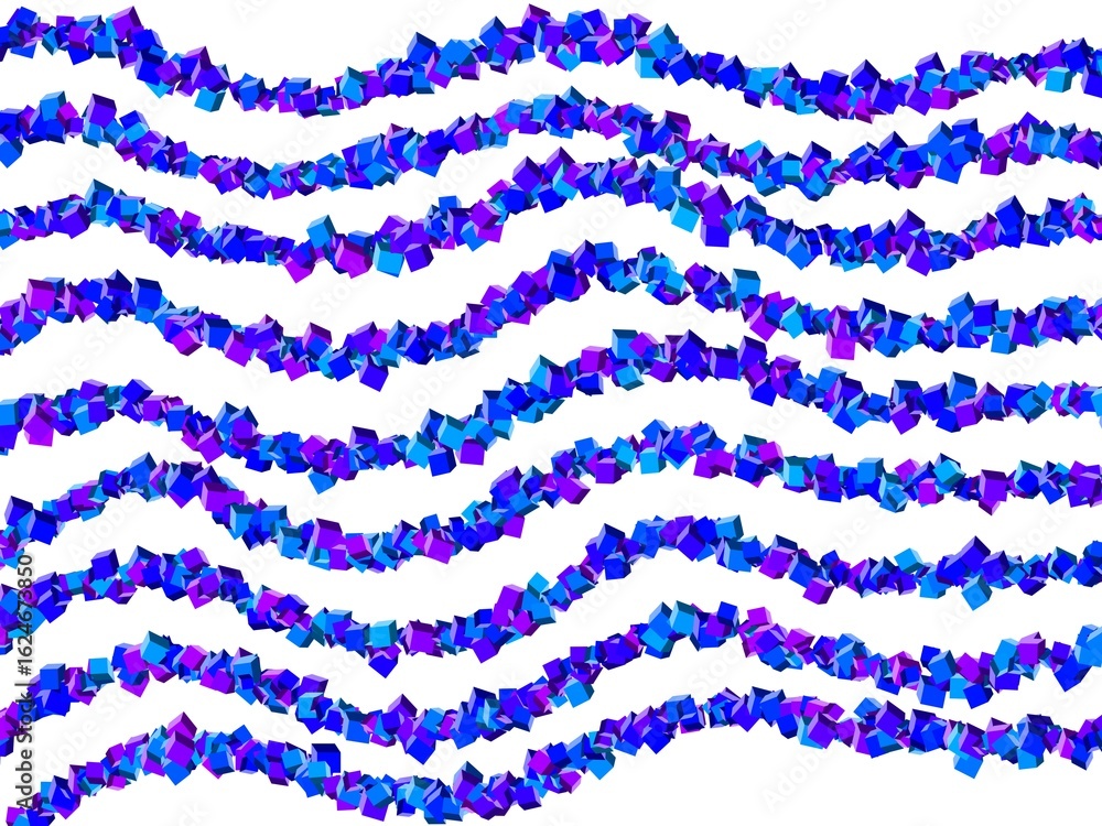 Fototapeta premium Curve colourful line pattern 