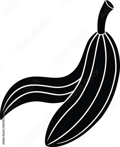 plantain on white background.eps