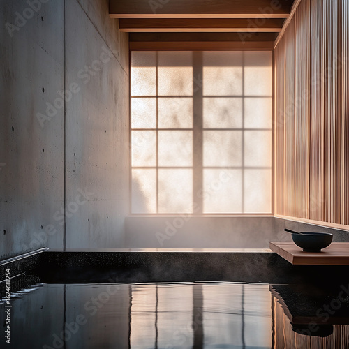 interier of spa in japanese style