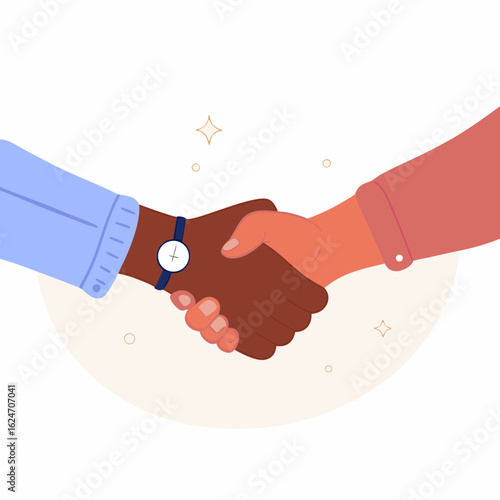 handshake between two businessmen