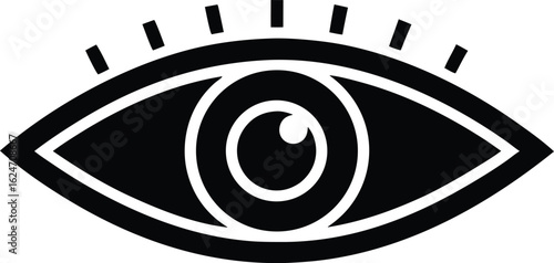 blindness vector icon.