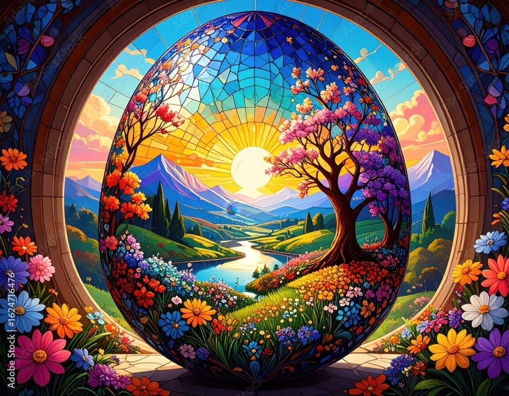 Naklejka premium Generated image