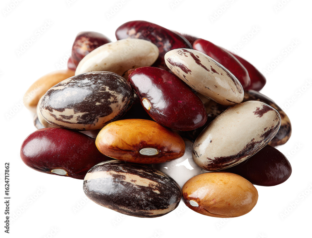 custom made wallpaper toronto digitalColorful assortment of dried beans natural product isolated on transparent background