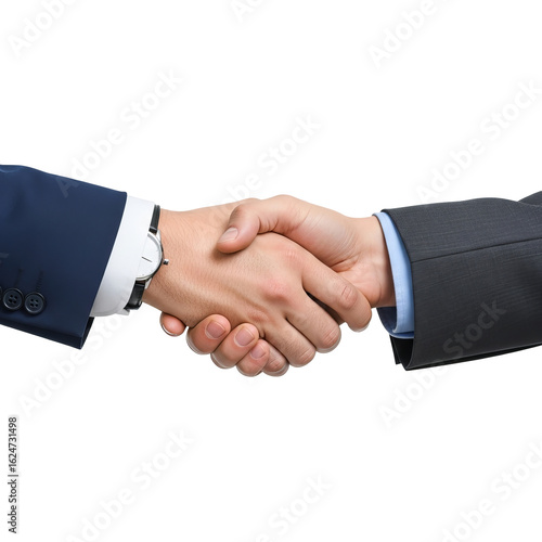 Business handshake partnership deal agreement success collaboration teamwork cooperation hands meeting corporate on transparent background