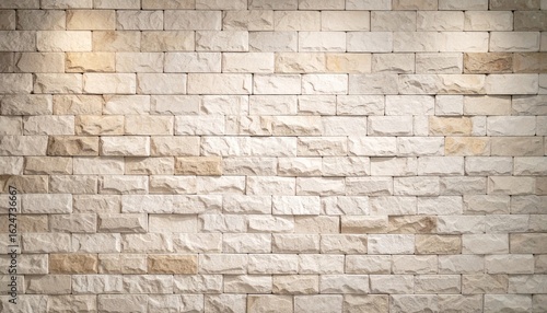 Textured Stone Wall with Bright White Background Creating a Minimalist and Modern Aesthetic Appeal